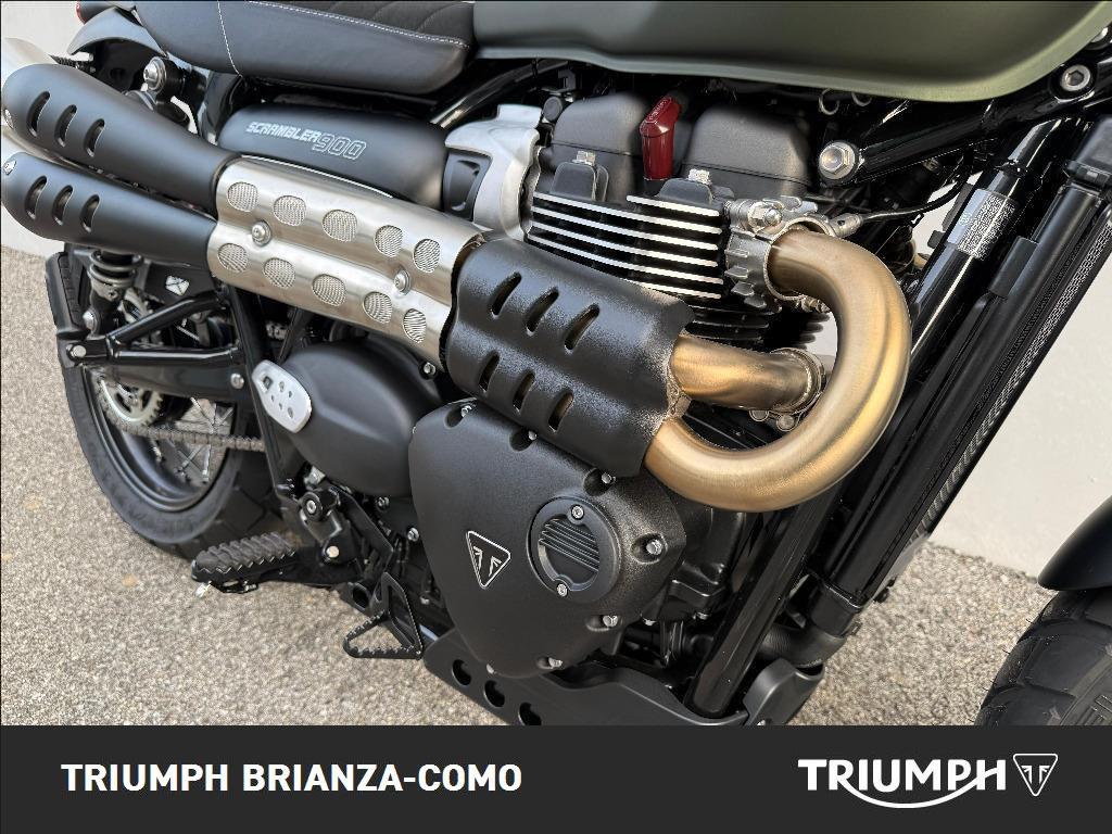 TRIUMPH Scrambler 900 Matt Khaki Abs E5+