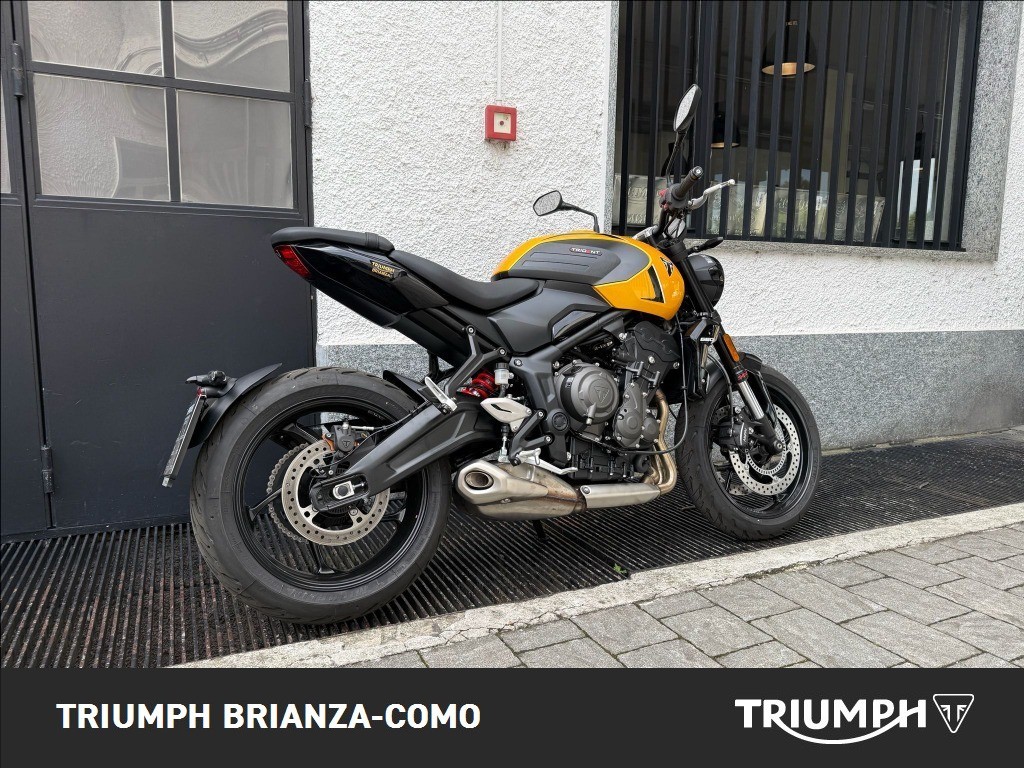 TRIUMPH Trident 660 Cosmic Yellow / Sapphire Black Abs